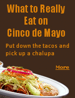 You won�t find ground beef tacos, nachos and frozen margaritas in Mexico on Cinco de Mayo.